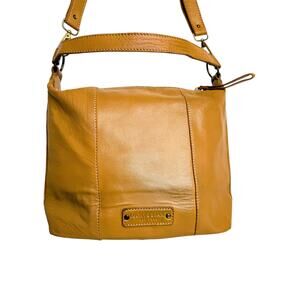 Lucky Brand Abbey Road brown messenger bag